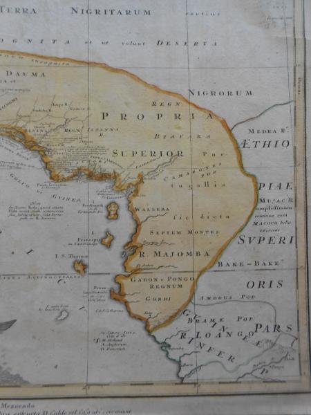 Guinea propria nec non Nigritiae Äthiopien Ghana Eritrea Senegal Homann Haas 