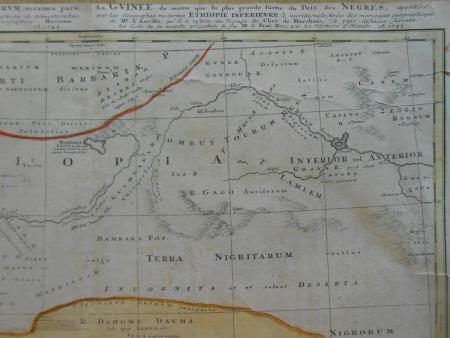 Guinea propria nec non Nigritiae Äthiopien Ghana Eritrea Senegal Homann Haas 