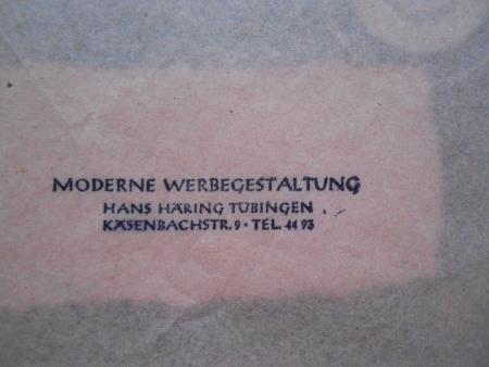 Schreiber & Söhne Holzblasinstrumente Nauheim Blockflöte Klarinette Häring 1950