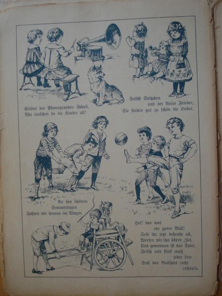 Elisabeth EBELING TROLL auf der Reise Meinhold Dresden 1895 Hund Karl Wagner RAR