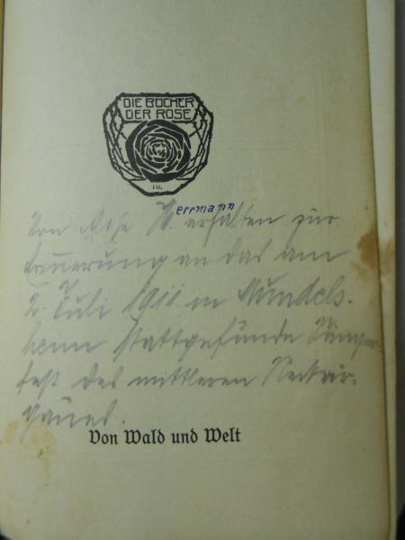 MAX HELD Friedrichshall Jagstfeld Heilbronn Eichendorff Sidwick Mundelsheim 1911