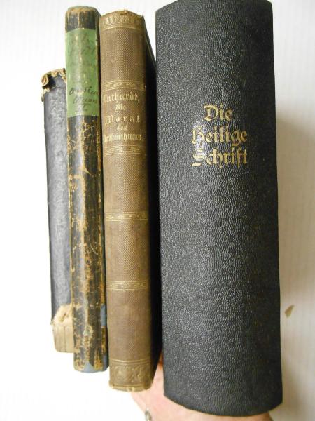 4 Bücher aus Familie von Ernst REUTER Berlin Hildesheim Leer Karlsruhe Aurich