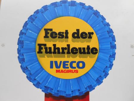 Fest der Fuhrleute IVECO MAGIRUS Ulm Werbeplakat Plakat Entwurf um 1970