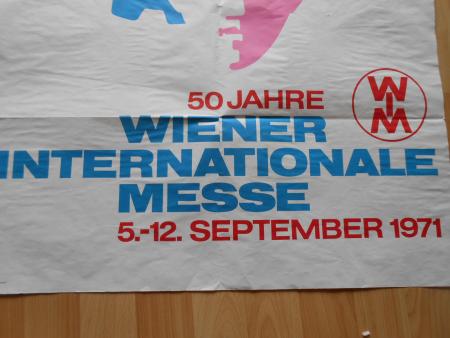 50 Jahre Wiener Internationale Messe 5 -12. September 1971 Wien Atelier Drobesch