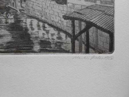 2x Martin Strehler ESSLINGEN Maille Vogelsangbrücke Marktplatz Alfred Kielmeyer
