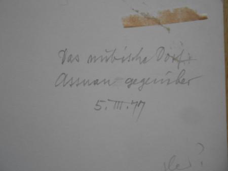 ASSUAN Nubien Dorf Ägypten Nil Nile Egypt Egitto Egyptie 1977 Alb. KNEISSLER Ulm