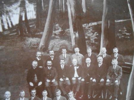 Dettingen Teck Arbeiter Gesangverein Harmonie Mai 1925 Atelier Mönsted Kirchheim
