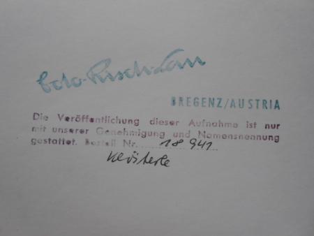 Freundschaftstreff 1965 WINTERLINGEN KLÖSTERLE Arlberg Atelier Risch Lau Bregenz