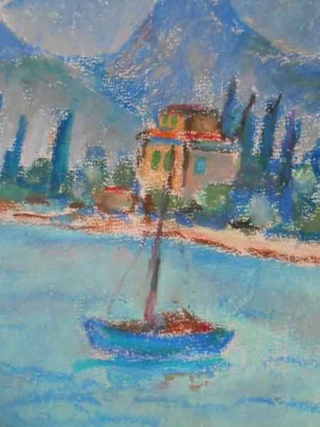 GARDASEE Malcesine Val di Sogno lago di GARDA  W. Erlewein 1987