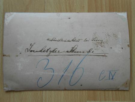 Waldmühle in der Länd bei Linz  "In letzter Stunde". Feines Aquarell um 1880