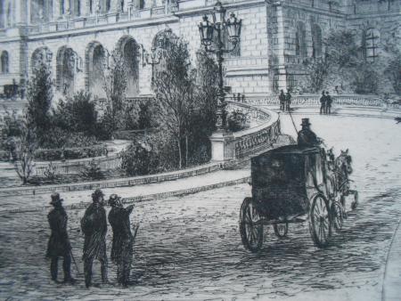 Hochschule Charlottenburg Berlin Wasmuth Schinkel Gilly Hitzig Arnim 1884 SELTEN