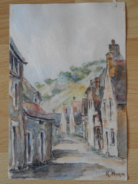 R. MORIN Mailly-le-Chateau  Chatel-Censoir Yonne August 1940 Frankreich 