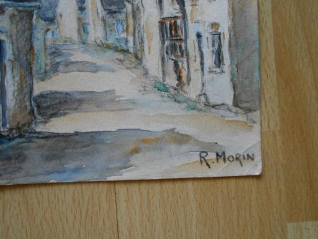 R. MORIN Mailly-le-Chateau  Chatel-Censoir Yonne August 1940 Frankreich 