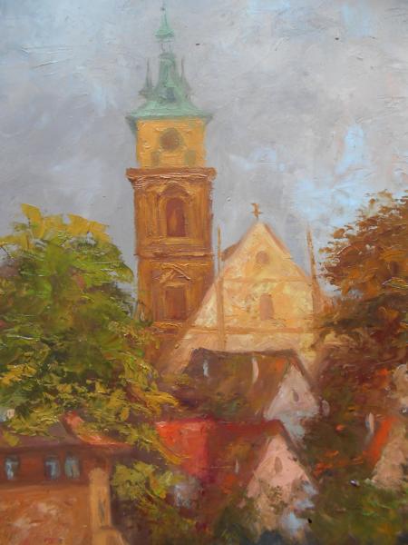 OTTO STIEGLITZ Stuttgart Alt Cannstatt Altes Waschhaus Herbst am Waschhäusle