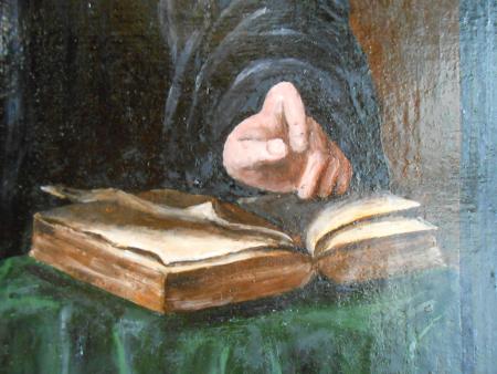 Pfarrer Pastor Johann Adolph FROHNIUS MÜHLHAUSEN St. Blasius Barock Maler Beck  