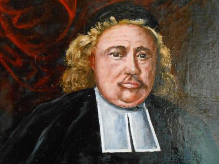 Pfarrer Pastor Johann Adolph FROHNIUS MÜHLHAUSEN St. Blasius Barock Maler Beck  
