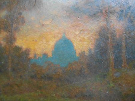 Arthur BLASCHNIK Strehlen ROM ROMA ROME Peterskuppel Romantik Monte Pincio