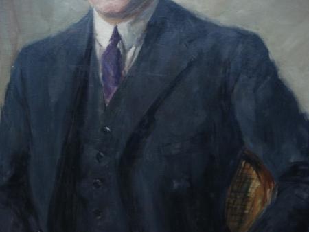Rudolf HINDERER Nürnberg Slevogt-Schüler Portrait Horst von SASSEN 1927