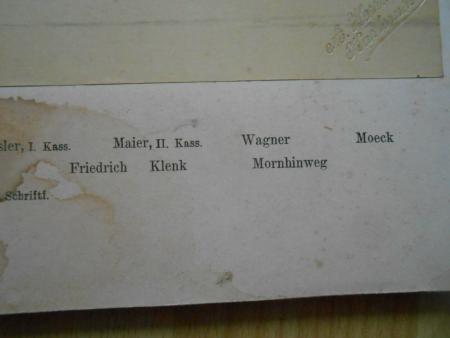 Frohsinn KARLSRUHE Illshöfer Vockerod Oechsle Breuninger Fessler Späth Klenk