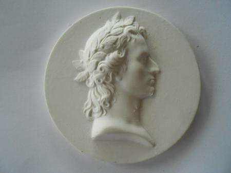 FRIEDRICH SCHILLER Marbach Ludwigsburg Stuttgart Mannheim KPM Unikat 