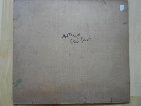 Arthur SEUFERT Malsch Karlsruhe Stuttgart Degerloch Porträt (s)einer Frau Ölbild