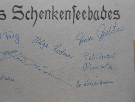 Bern. DEUTSCH Schenkenseebad Schwäbisch Hall Wasserhowen Böhm Thalacker Lederer 