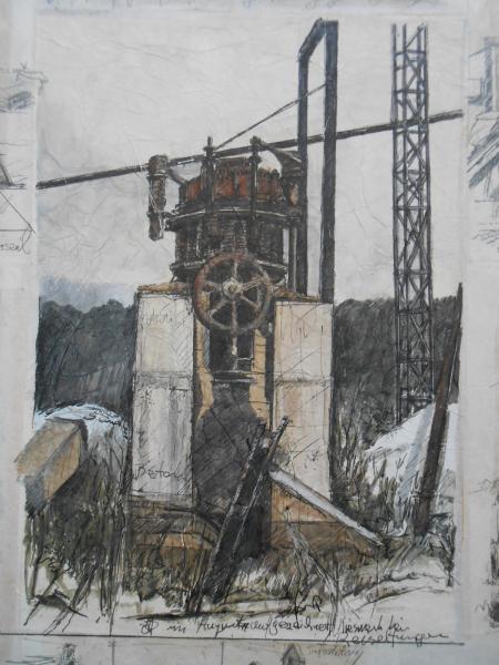 Jürgen PALMTAG  Hüfingen Sumpfohren REISELFINGEN Bagger Kiesgrube Kies Donau 