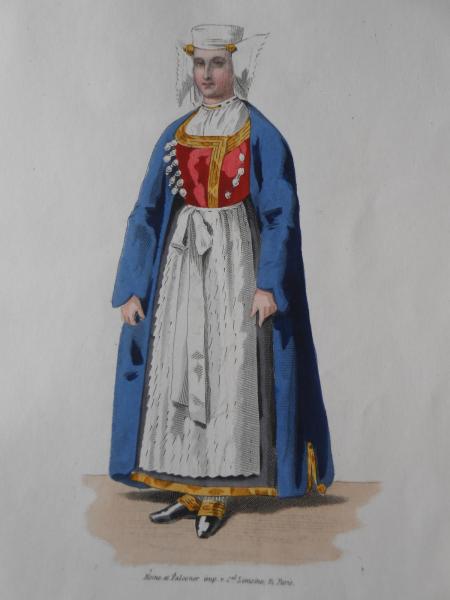 MORAWIEN MÄHREN MORAVA Wien Weltausstellung 1873 Moine Falconer handkoloriert