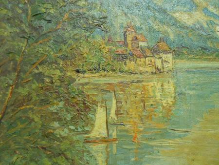  Erich Nägele Tübingen Schloss CHILLON Montreux Waadt Genfer See Schweiz