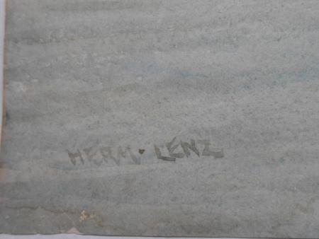 Hermann Lenz Dahlen Nürnberg  Leipzig  Am Main Boot Kahn Stocherkahn Bootssteg
