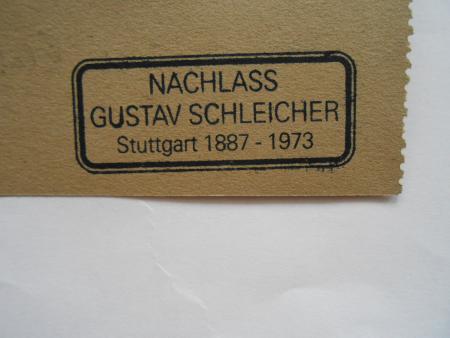 KLAFFENBACH Chemnitz Bahnrutsch 1923 Gustav Schleicher Stuttgart Hölzel-Kreis 