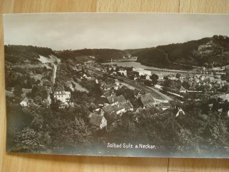 SULZ am Neckar Chr. WIEDENMANN Fotografie um 1930