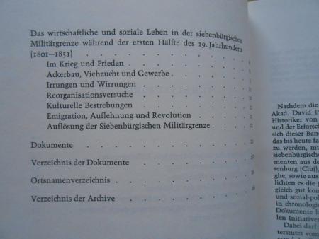 Carl Göllner Die Siebenbürgische Militärgrenze Oldenbourg Verlag Hermann Hienz
