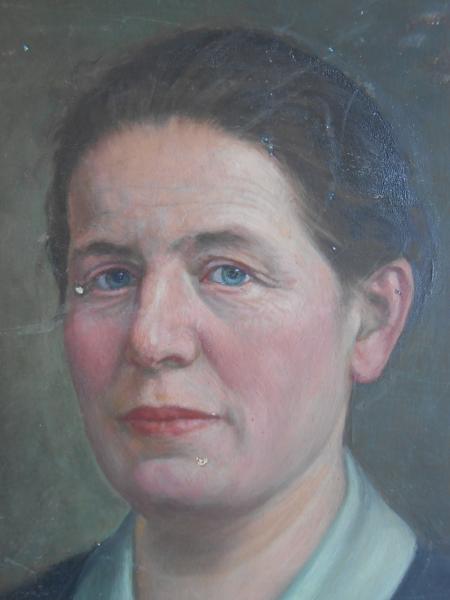 JOSEPH SCHILTER Stans Nidwalden Zug Schweiz  Portrait einer Dame von 1935