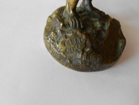 Bronze "Robert der Teufel" Normandie Meyerbeer Scribe "Robert le Diable" Leuchte