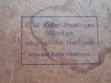 Paul Wilhelm KELLER - Reutlingen AMPER Dachau Fürstenfeldbruck München um 1900 