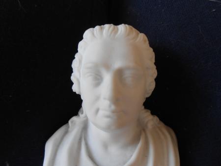 Georg Friedrich Händel Büste Wien Bisquit Porzellan Biedermeier Musiker Halle