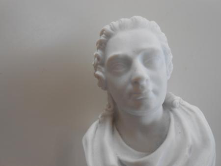 Georg Friedrich Händel Büste Wien Bisquit Porzellan Biedermeier Musiker Halle
