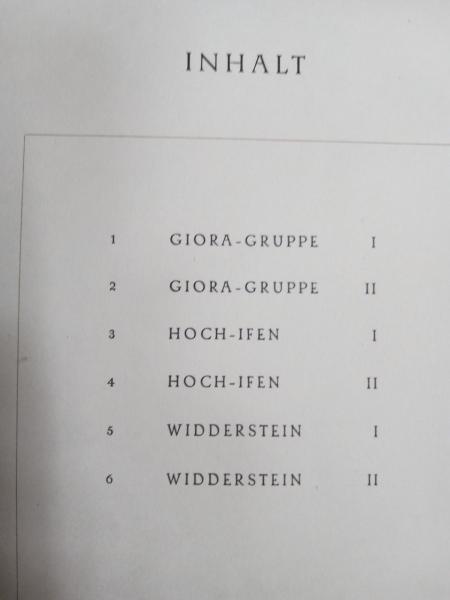 Julius Heilenmann Stuttgart seltene Holzstich-Mappe GIORA Hoch-IFEN Widderstein