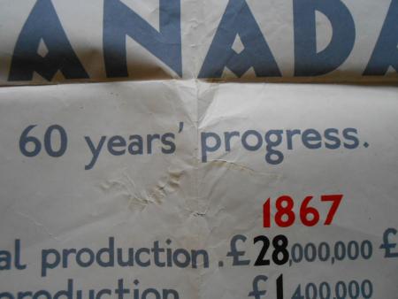 MARCH OF EMPIRE 1928 CANADA 60 years progress Eyre & Spottiswoode London KANADA