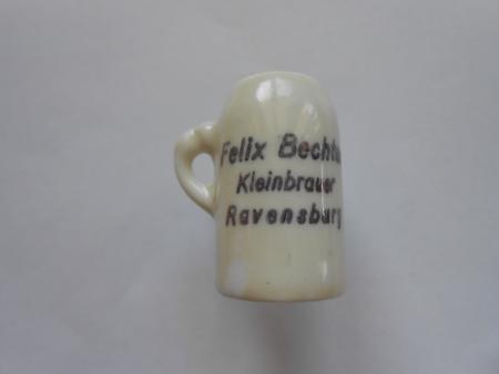 10x Miniatur Bierkrug Felix Bechter Brauerei Ravensburg Rutenfest brewery BIER