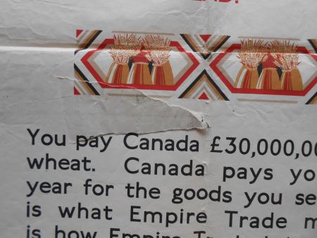 THE WHEAT HARVEST OF CANADA EMPIRE BUYERS Beaker Bread Waterlow & Sons London