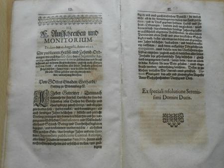 Herbst WEIN vin wine Rößlin Stuttgart 1669 Wein-Zehnt vino vinum 