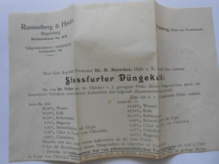Der Kalk und seine Anwendung Max Maercker Rammelberg & Heicke Magdeburg Alt-Damm