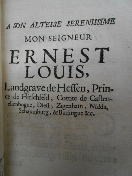 Recueil de pensées du Comte J OXENSTIERNA Antoine Heinscheit Henscheld Frankfurt