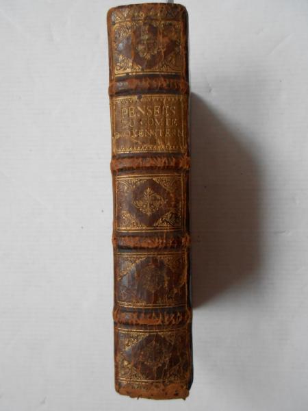 Recueil de pensées du Comte J OXENSTIERNA Antoine Heinscheit Henscheld Frankfurt