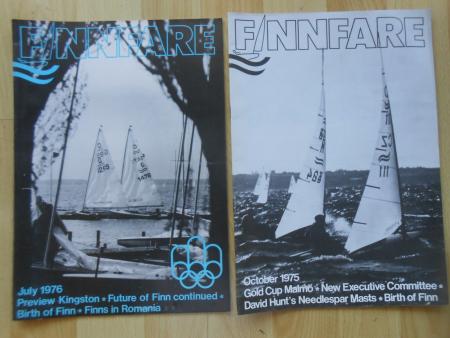 FINNFARE Magazin Segeln Gold Cup Malmö 6 Hefte 1975 1976 1977 sailing yachting