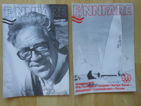 FINNFARE Magazin Segeln Gold Cup Malmö 6 Hefte 1975 1976 1977 sailing yachting