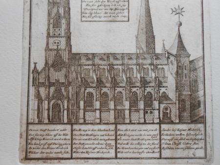 REUTLINGEN Marienkirche Johann August Corvinus Augsburg  Leipzig 1727 Neudruck