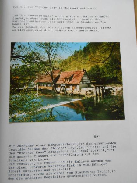 Marianne Ender Literarisches Leben dargestellt am Beispiel BLAUBEUREN 1986 RAR!